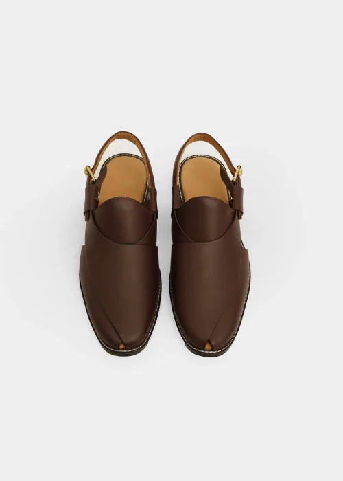 Peshawari Chappal Brown
