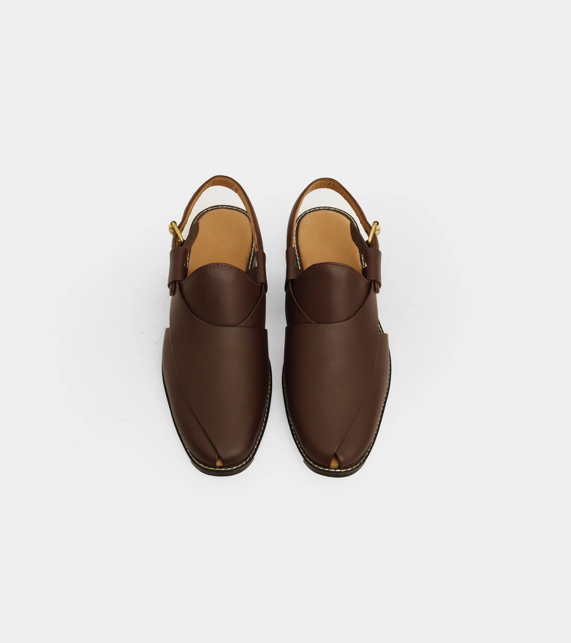 Peshawari Chappal Brown
