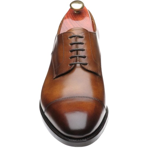 BROWN FULL BROGUE PUNCH LEATHER OXFORD - Image 3